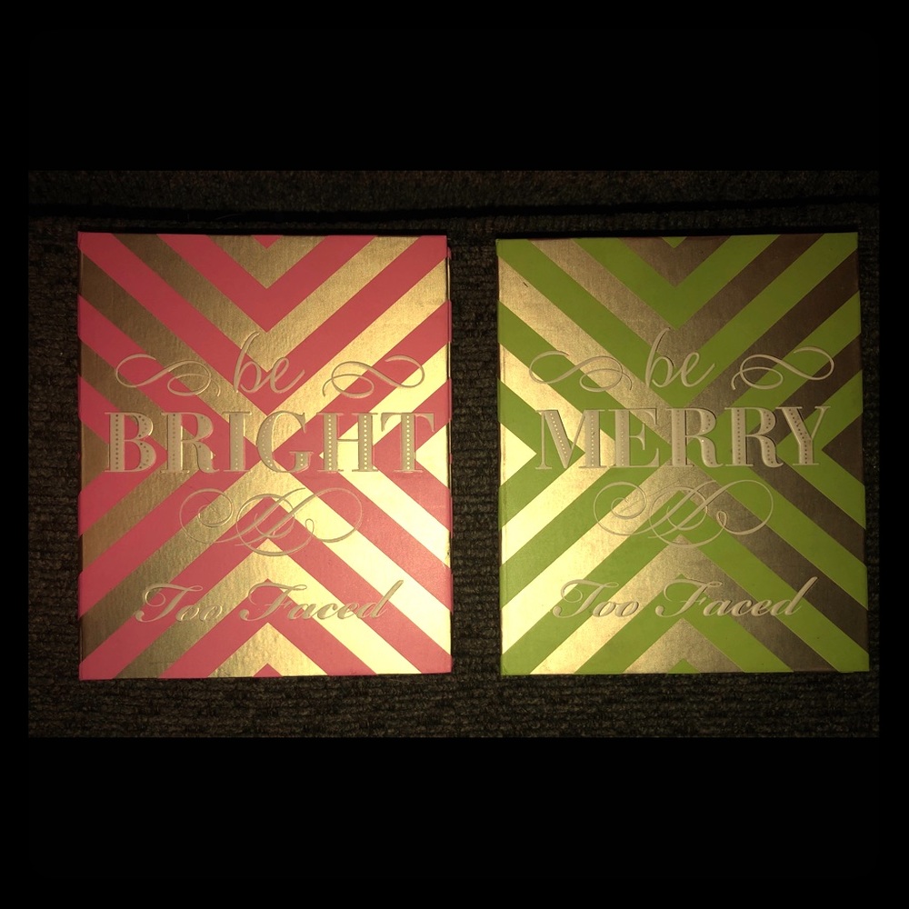 Too Faced Merry & Bright Palettes
